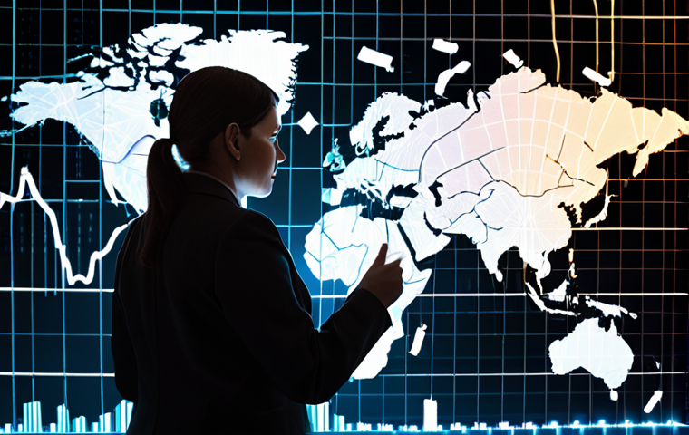 **Prompt:** A confident international trade professional, surrounded by subtle glowing data lines connecting them to a global map. Abstract visuals like perfectly fitting puzzle pieces, a bridge spanning cultures, and a successful financial graph emerge from their silhouette, symbolizing unique contributions beyond language: problem-solving, cost savings, and strategic negotiation. Focus on empowerment, unique value, and global impact. High-quality, realistic, professional lighting, dynamic composition.