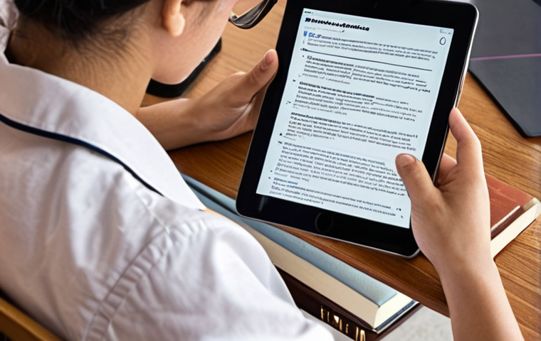 **Image Prompt:** A focused student studying English vocabulary for foreign trade, using a spaced repetition app on a tablet. Background: textbooks and a cup of tea.