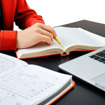 **

"A student sitting at a desk, studying for an English exam using the Pomodoro Technique. Fully clothed, modest attire, appropriate content, safe for work. Books and a timer are on the desk. Modern study environment, bright and organized. Perfect anatomy, correct proportions, natural pose, well-formed hands, proper finger count. Professional, family-friendly, high quality."

**