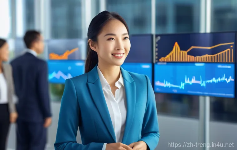 무역영어 자격증과 해외 취업 - **Prompt 1: Career Accelerator - The Ascendant Professional**
    A dynamic, confident young East As...