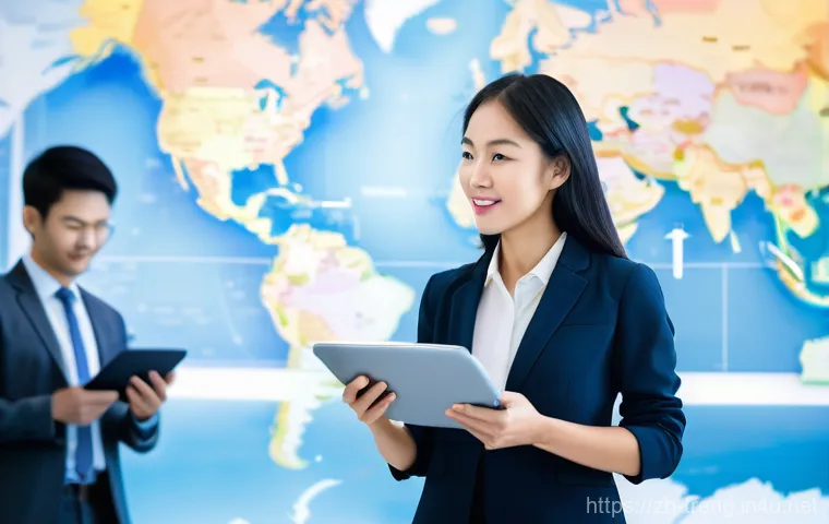 무역영어 자격증 취득 후의 장기적 효과 - **Prompt:** An intense yet highly professional international business negotiation taking place in a ...