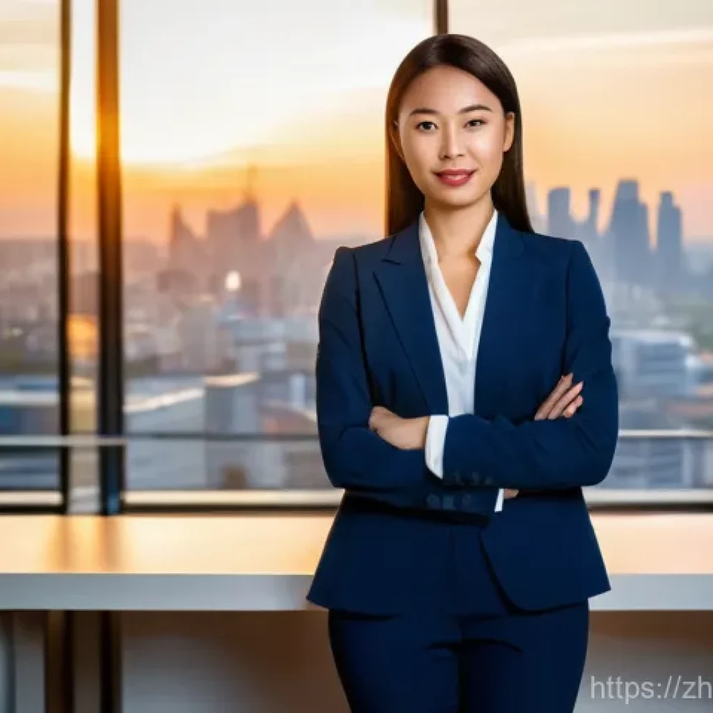 무역영어 자격증과 직무 역량의 상관성 - The Aspiring Global Trader**

A determined young professional, a woman in her late 20s, with an opti...
