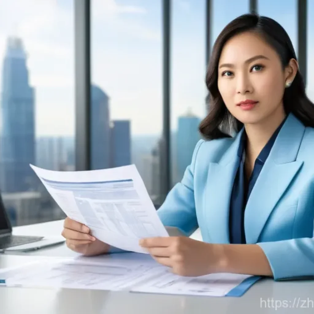무역영어 실기 과목 심층 분석 - **Prompt:** A dynamic, brightly lit modern office setting. Two business professionals, one appearing...