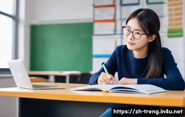 무역영어 필기시험의 주요 주제 정리 - **Prompt 1: Focused Foreign Trade English Study Session**
    A bright, clean, and modern study spac...